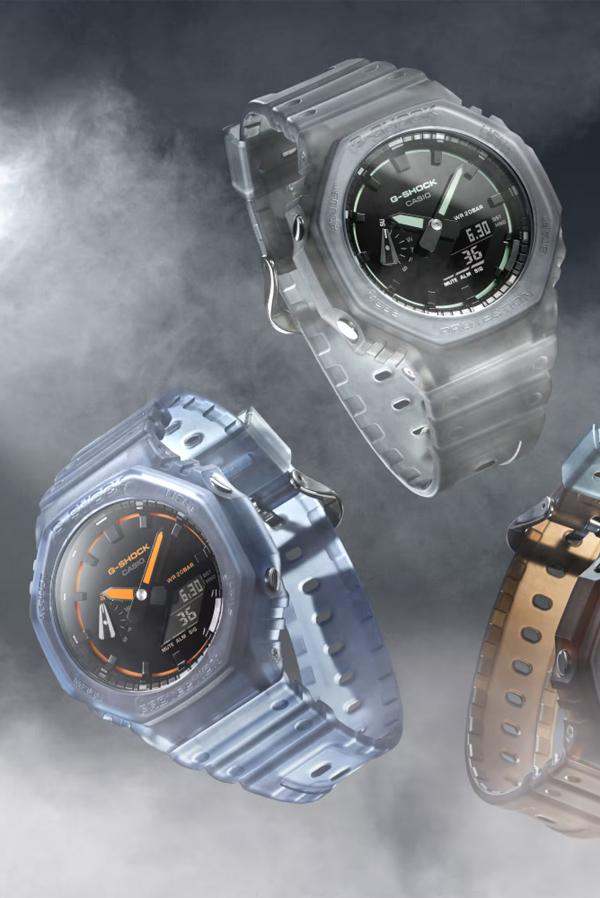 Joyer�a KATTALIN, Descubre la nueva serie CASIO G-SHOCK GA-2100, Sum�rgete en la sensaci�n de una misteriosa luz ahumada con un reloj inspirado en la vida nocturna marcada por la m�sica.