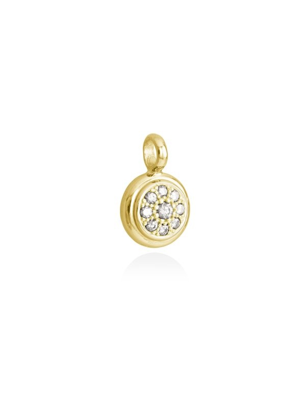 Joyería Kattalin - NOVEDADES en Collares - Joyería - Colgante BOTON en plata dorada Joyería Kattalin - NOVEDADES en Collares - Joyería - Colgante BOTON en plata dorada