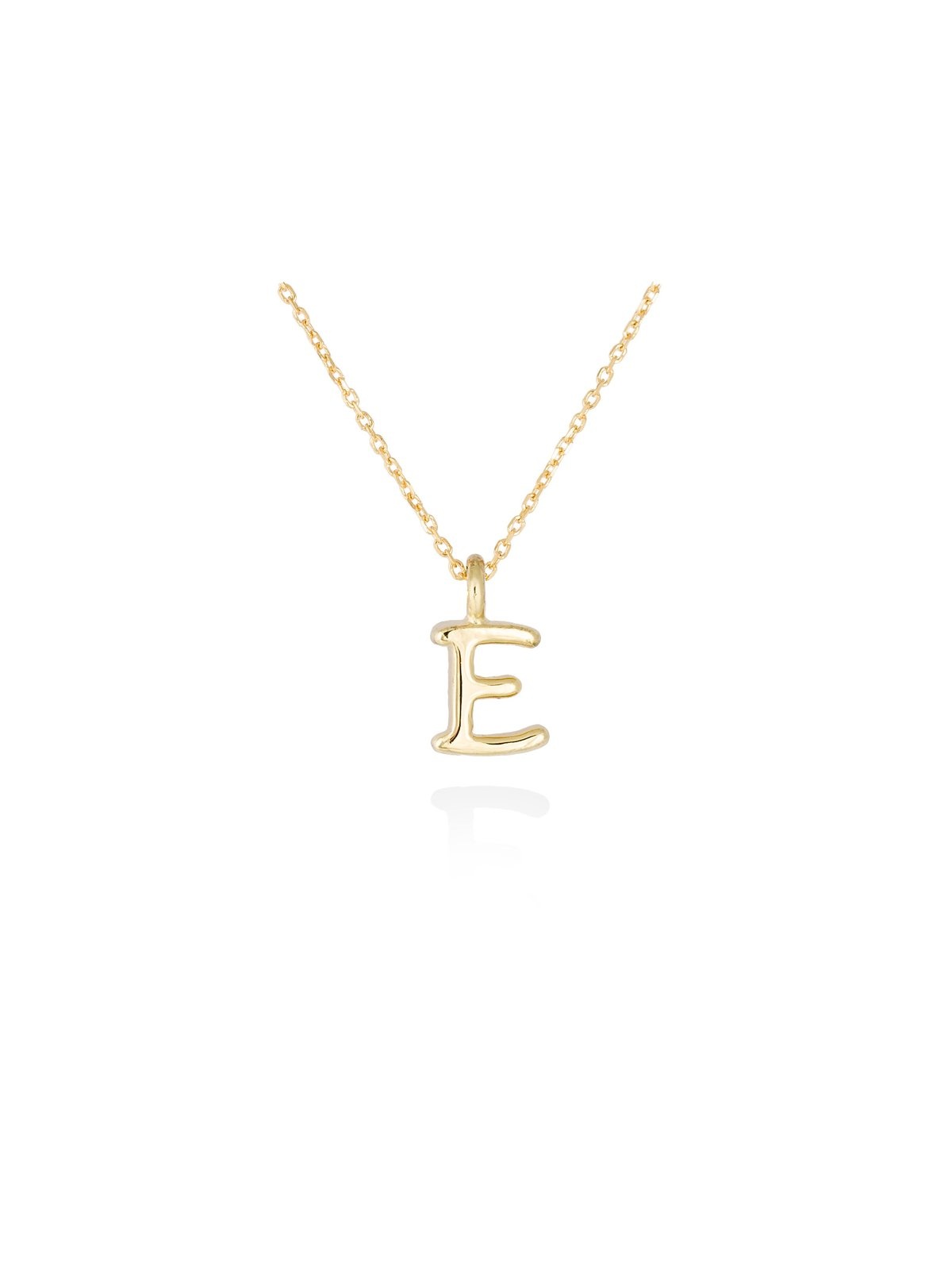 Joyera Kattalin - Joyera - Collares - Colgante letra E en oro amarillo 18kt - Foto 1
