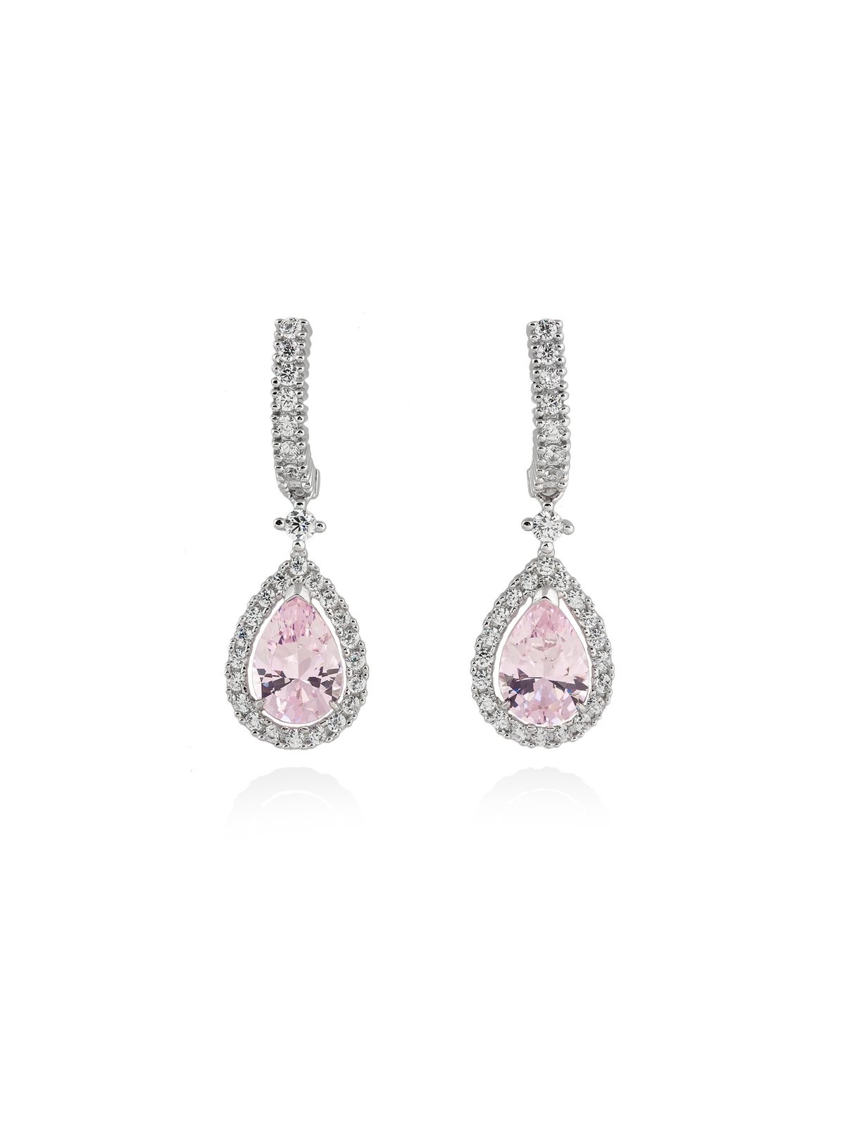 Joyera Kattalin - Joyera - Pendientes - Pendientes de plata lgrima con gema de color - Foto 1