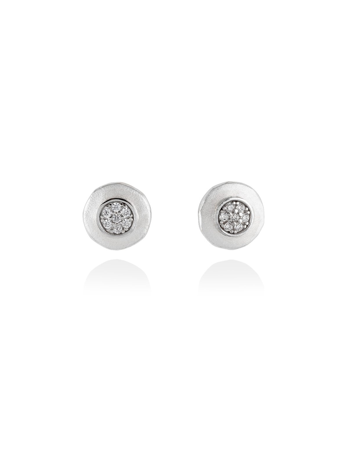 Joyera Kattalin - Joyera - Pendientes - Pendientes HERITAGE Blanco en plata - Foto 1