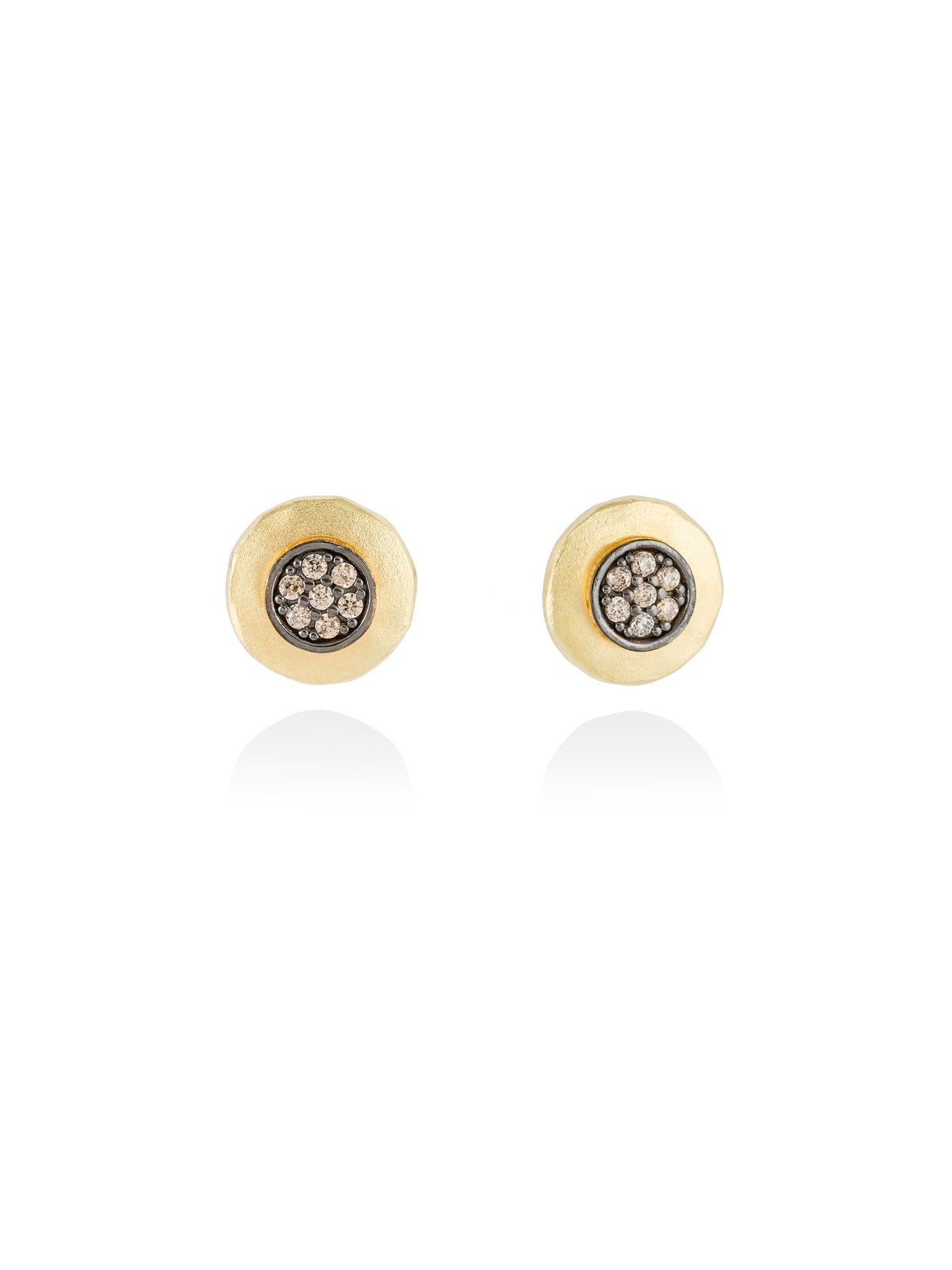 Joyera Kattalin - Joyera - Pendientes - Pendientes HERITAGE Coac en plata dorada - Foto 1