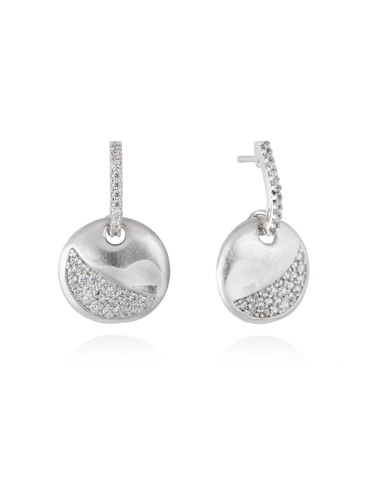 Joyera Kattalin - Joyera - Pendientes - Pendientes HERITAGE Blanco en plata - Foto 1
