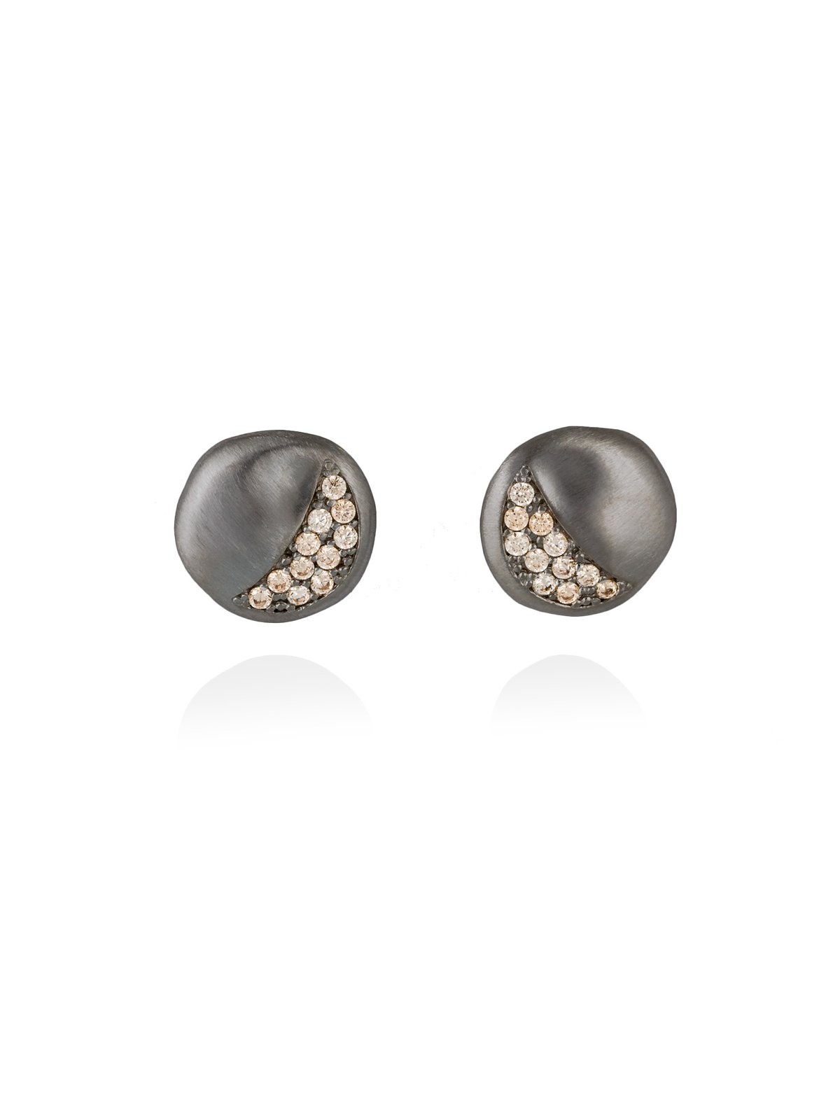 Joyera Kattalin - Joyera - Pendientes - Pendientes HERITAGE Coac en plata negra - Foto 1