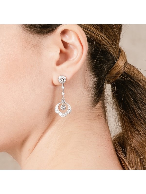 Joyera Kattalin - Compromiso, Joyera - Joyas para novias, Pendientes - Pendientes de plata victorianos - Foto 3