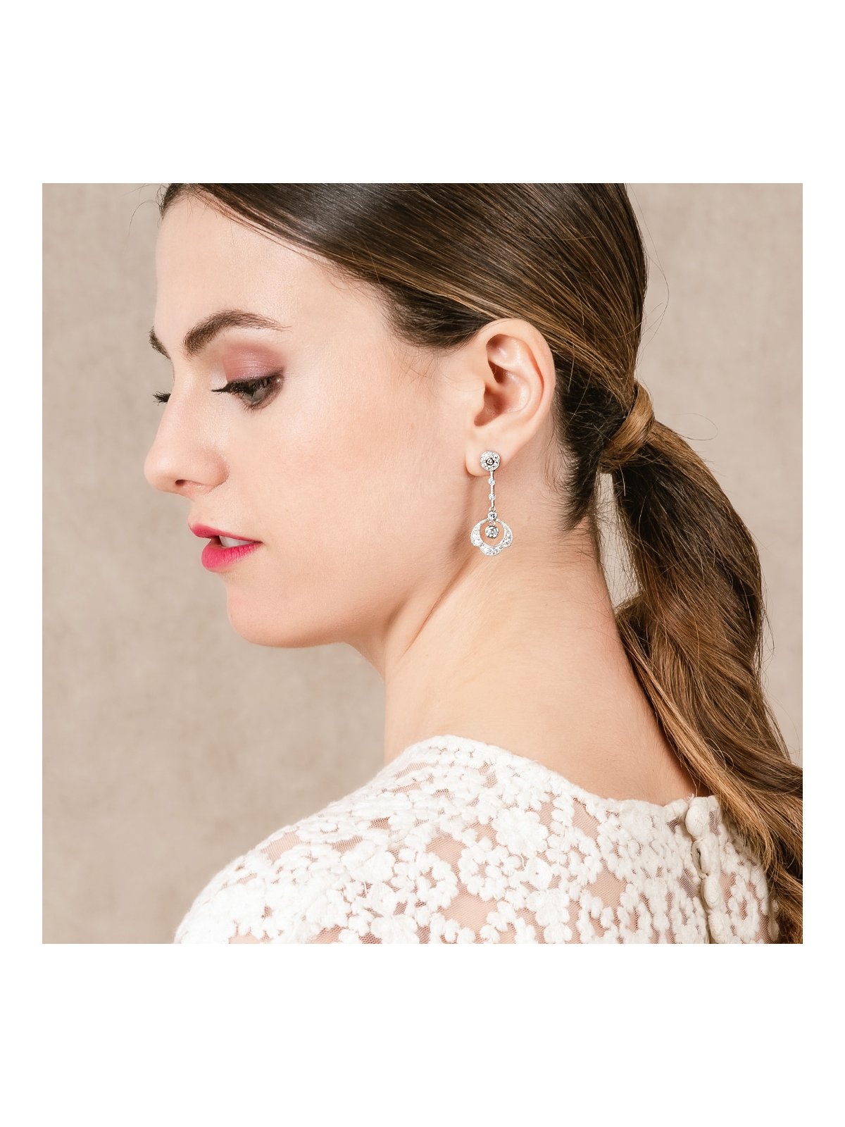 Joyera Kattalin - Compromiso, Joyera - Joyas para novias, Pendientes - Pendientes de plata victorianos - Foto 2