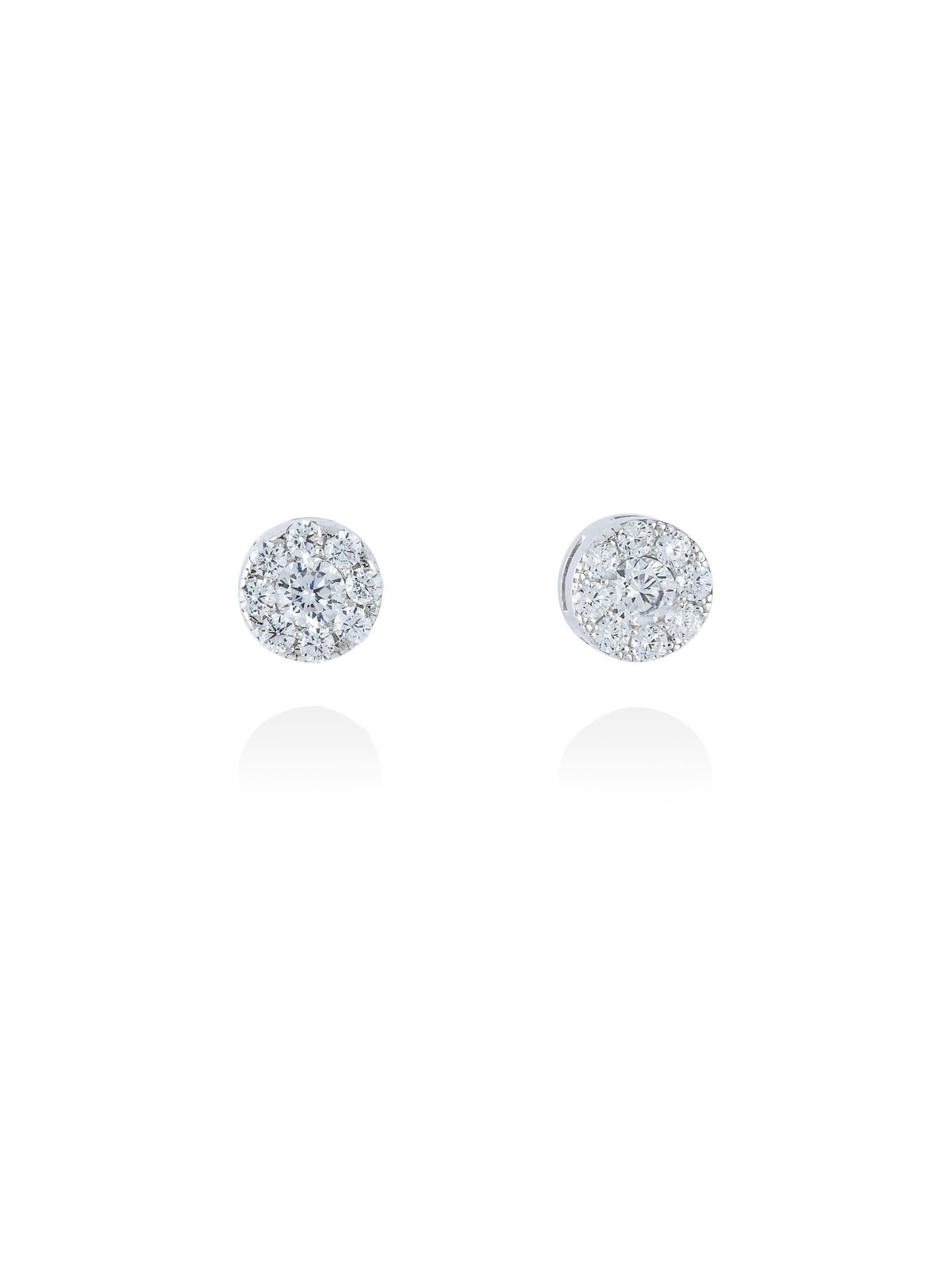 Joyera Kattalin - Compromiso, Joyera - Joyas para novias, Pendientes - Pendientes de plata pav con circonita blanca - Foto 1