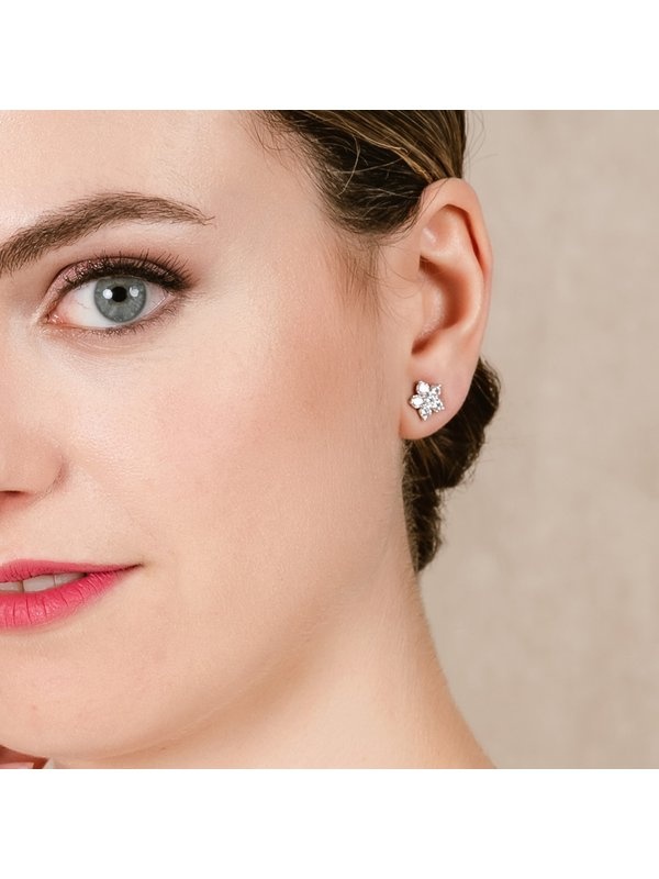 Joyera Kattalin - Compromiso, Joyera - Joyas para novias, Pendientes - Pendientes de plata fflor - Foto 3
