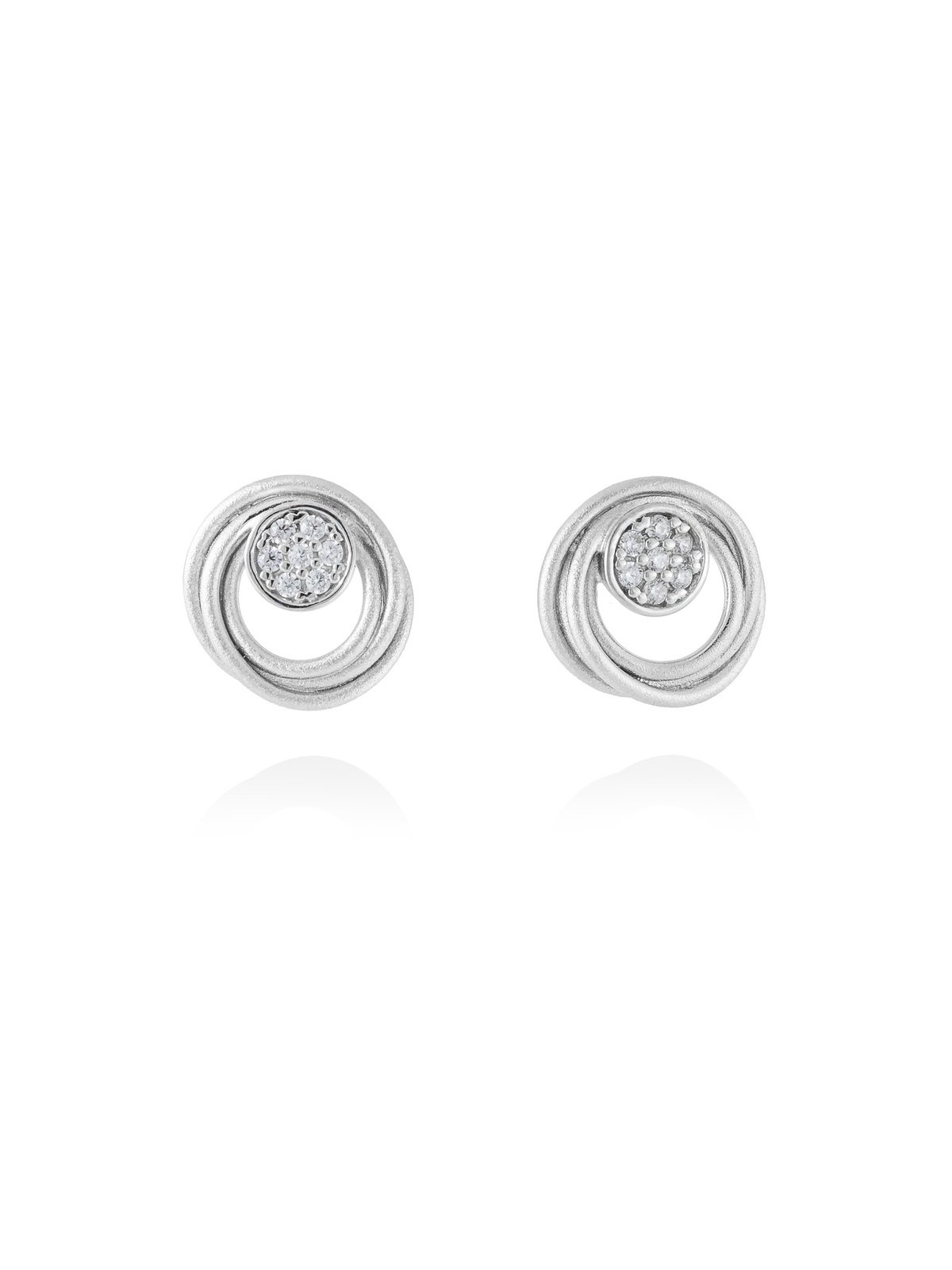 Joyera Kattalin - Joyera - Pendientes - Pendientes LIA Blanco en plata - Foto 1