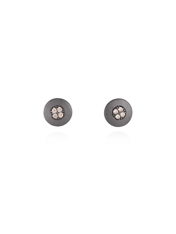 Joyería Kattalin - NOVEDADES en Pendientes - Joyería - Pendientes PATT coñac en plata negra Joyería Kattalin - NOVEDADES en Pendientes - Joyería - Pendientes PATT coñac en plata negra