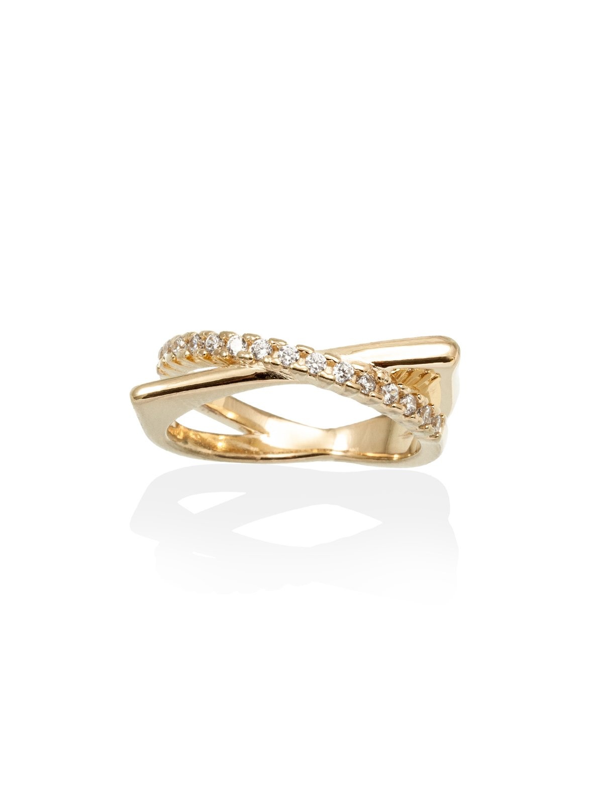 Joyera Kattalin - Joyera - Anillos - Anillo FERRARA en plata dorada - Foto 1
