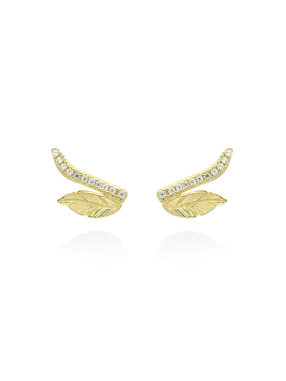 Joyera Kattalin - Joyera - Pendientes - Pendientes FIORELLA en plata dorada - Foto 1