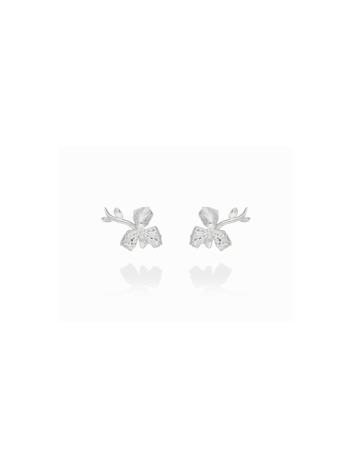 Joyera Kattalin - Compromiso, Joyera - Joyas para novias, Pendientes - Pendientes de plata flor - Foto 1