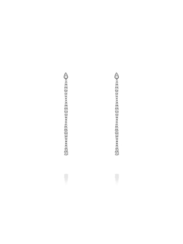 Joyería Kattalin - NOVEDADES en Pendientes - Joyería - Pendientes de plata riviere lágrima Joyería Kattalin - NOVEDADES en Pendientes - Joyería - Pendientes de plata riviere lágrima