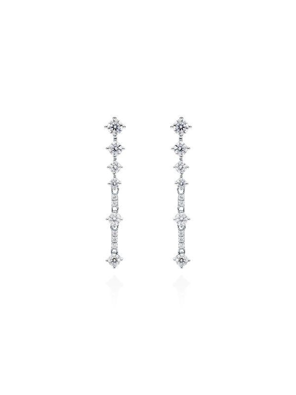 Joyería Kattalin - NOVEDADES en Joyas para novias, Pendientes, - Compromiso, Joyería - Pendientes de plata riviere corto Joyería Kattalin - NOVEDADES en Joyas para novias, Pendientes, - Compromiso, Joyería - Pendientes de plata riviere corto