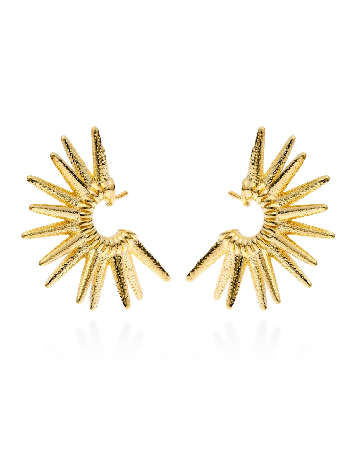 Joyera Kattalin - Joyera - Pendientes - Pendientes de plata aro con pinchos - Foto 1