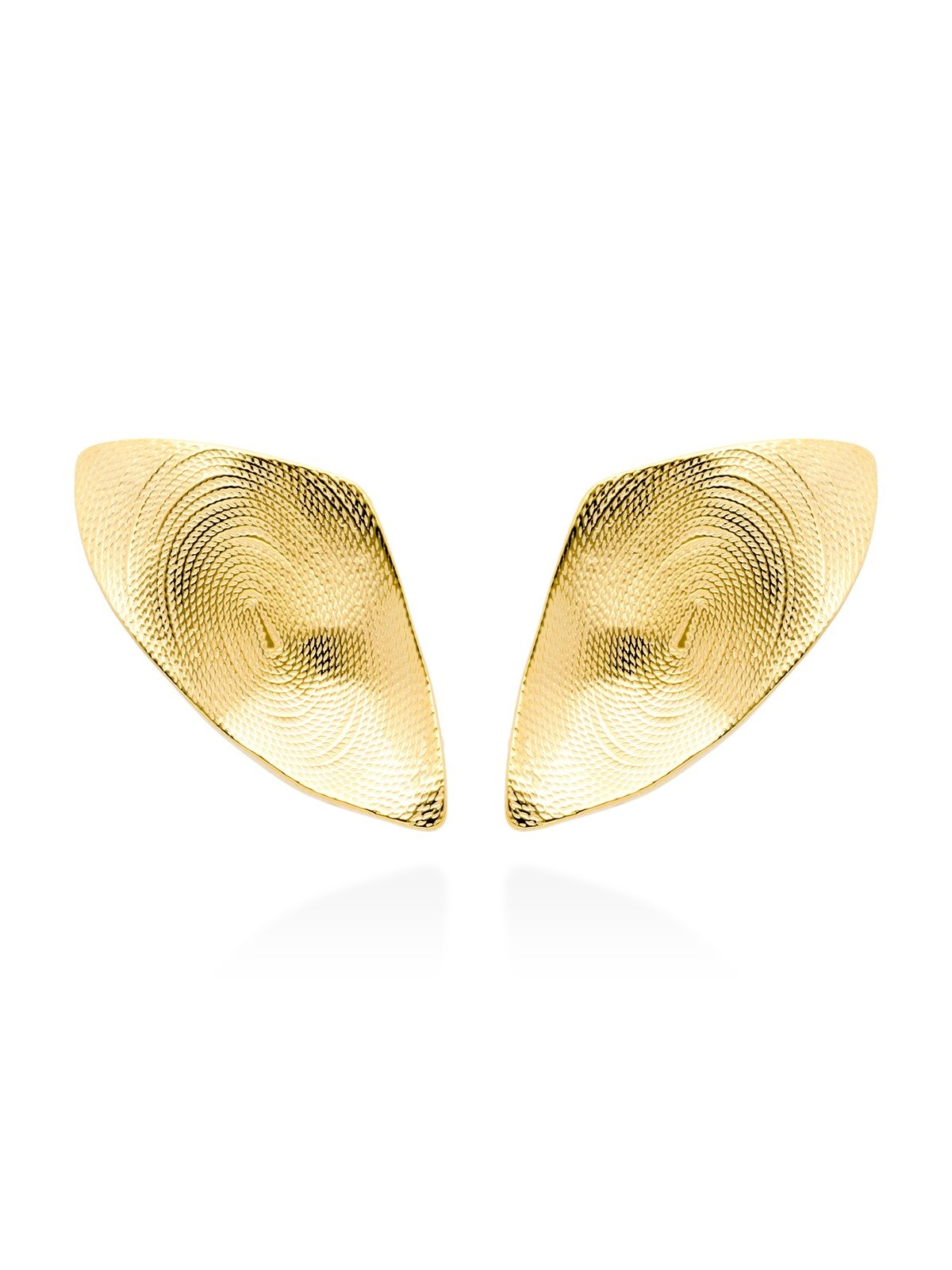 Joyera Kattalin - Joyera - Pendientes - Pendientes de plata delta plano - Foto 1
