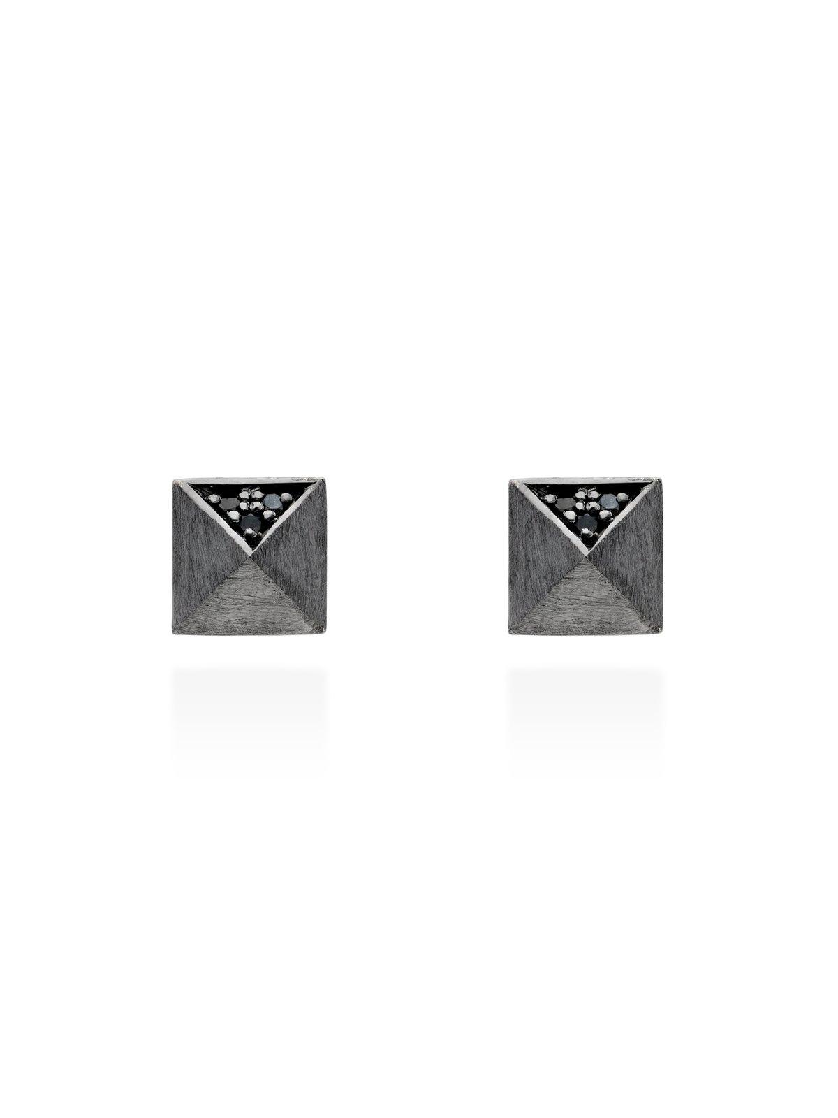 Joyera Kattalin - Joyera - Pendientes - Pendientes en plata negra - Foto 1