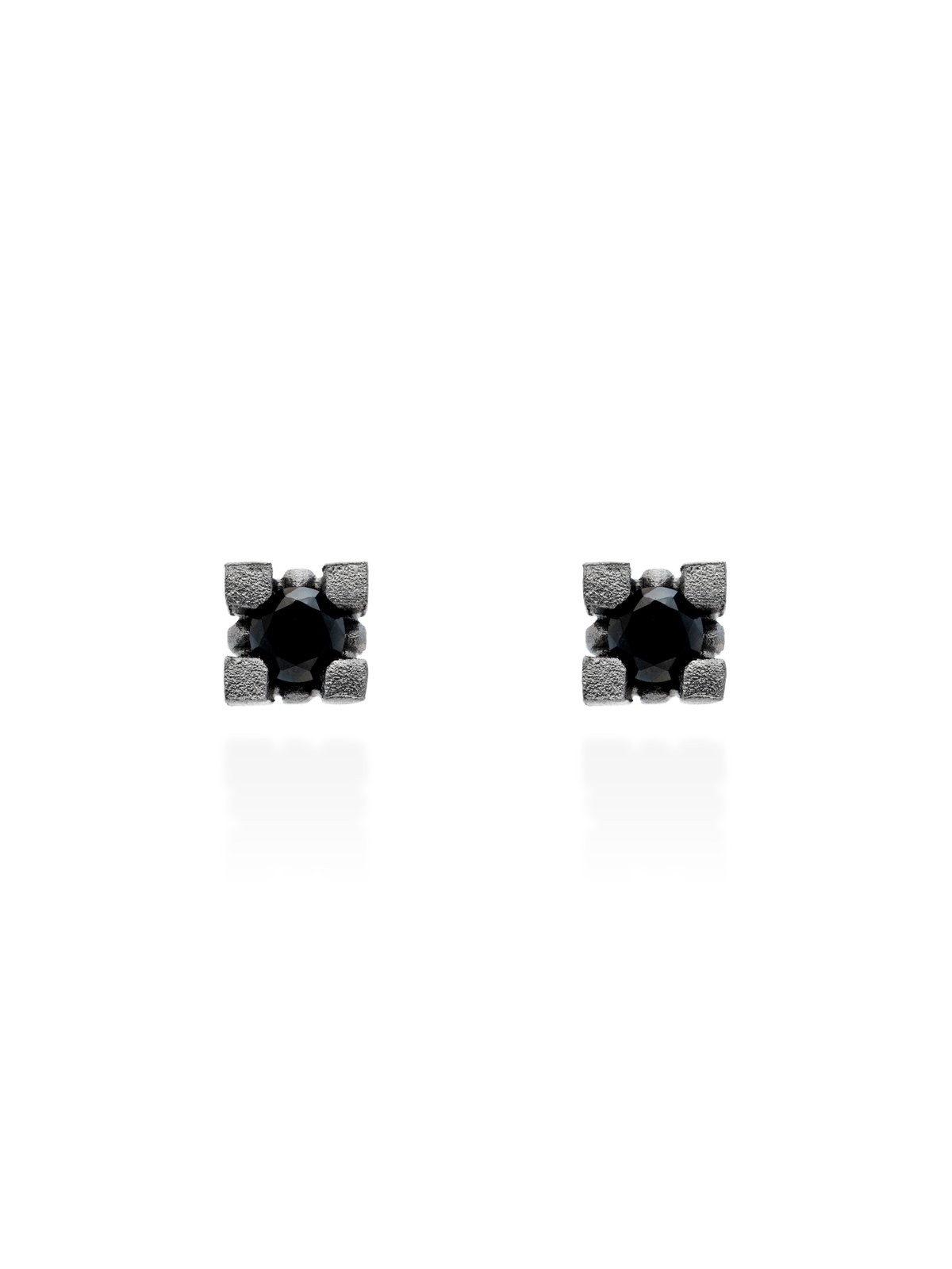 Joyera Kattalin - Joyera - Pendientes - Pendientes en plata negra - Foto 1