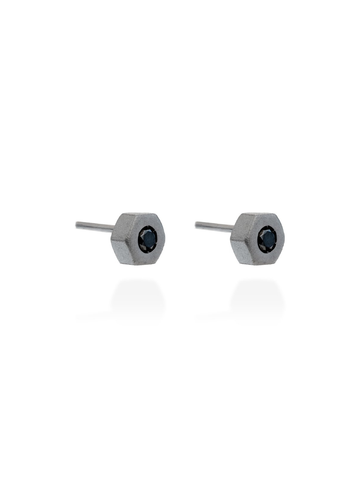 Joyera Kattalin - Joyera - Pendientes - Pendientes en plata negra - Foto 3