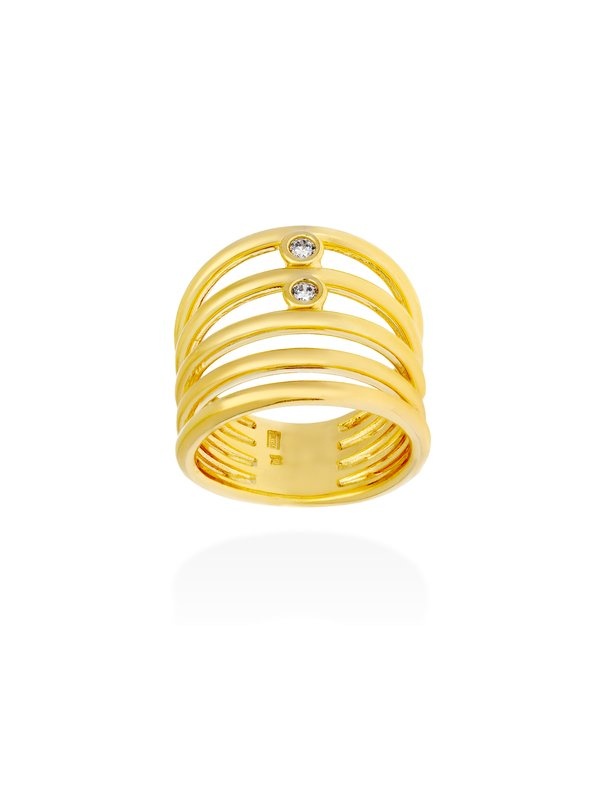 Joyería Kattalin - NOVEDADES en Anillos - Joyería - Anillo de plata multiaros con circonitas Joyería Kattalin - NOVEDADES en Anillos - Joyería - Anillo de plata multiaros con circonitas
