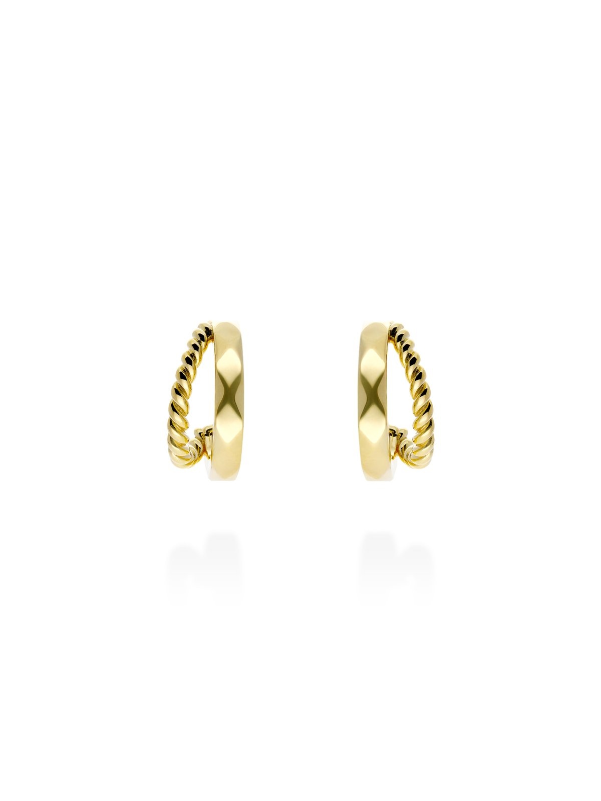 Joyera Kattalin - Joyera - Pendientes - Pendientes 5 th en plata dorada - Foto 1