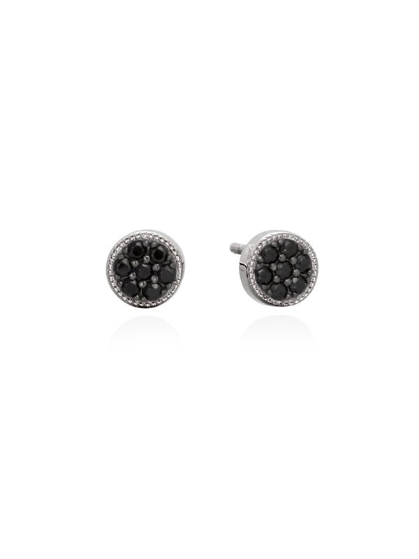 Joyería Kattalin - NOVEDADES en Pendientes - Joyería - Pendientes JOUR Negro en plata Joyería Kattalin - NOVEDADES en Pendientes - Joyería - Pendientes JOUR Negro en plata