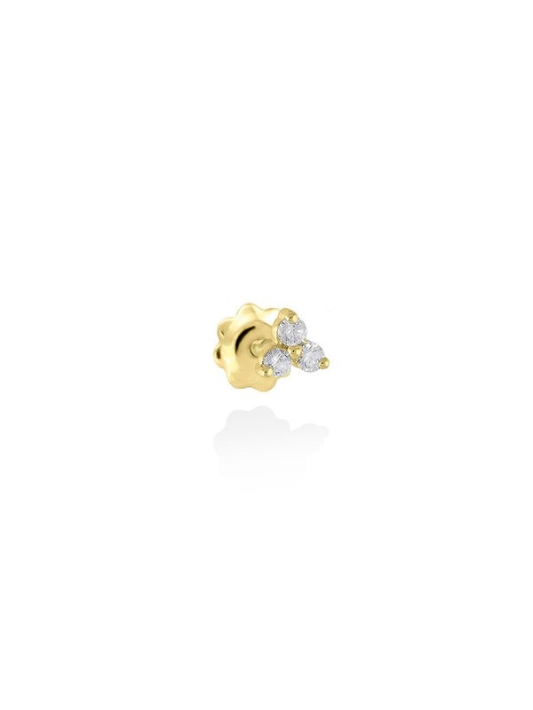 Joyería Kattalin - NOVEDADES en Piercings - Joyería - Piercing TRIO en Oro amarillo 18Kt y diamantes Joyería Kattalin - NOVEDADES en Piercings - Joyería - Piercing TRIO en Oro amarillo 18Kt y diamantes