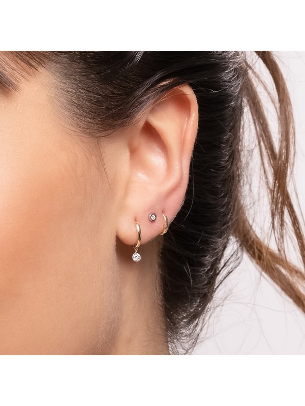 Joyera Kattalin - Joyera - Piercings - Piercing de Oro 18Kt aro pequeo - Foto 4