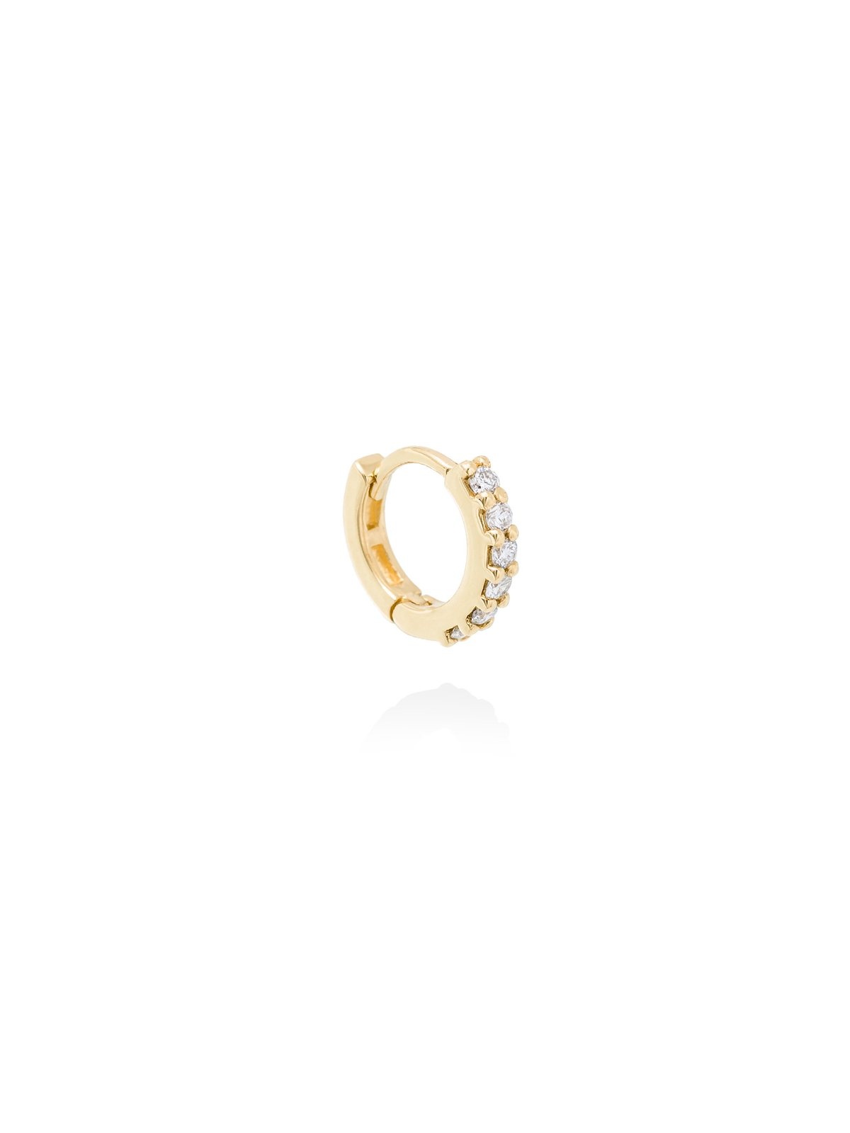 Joyera Kattalin - Joyera - Piercings - Piercing de Oro 18Kt aro pequeo con diamantes - Foto 1