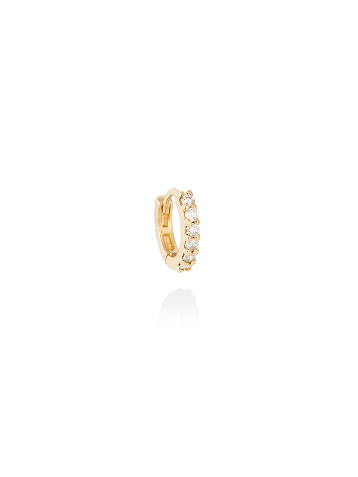 Joyera Kattalin - Joyera - Piercings - Piercing de Oro 18Kt aro pequeo con diamantes - Foto 2
