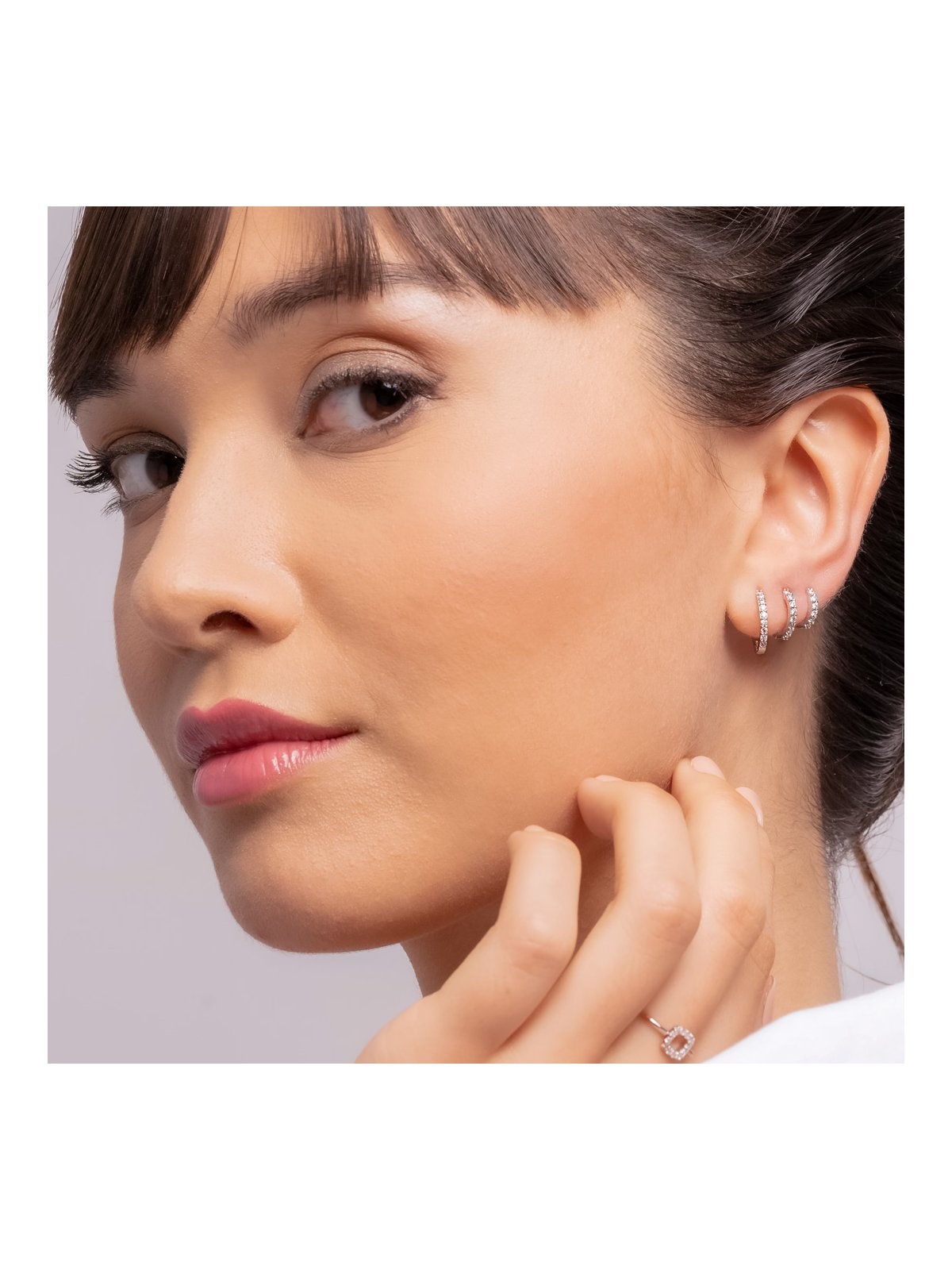 Joyera Kattalin - Joyera - Piercings - Piercing de Oro 18Kt aro pequeo con diamantes - Foto 3