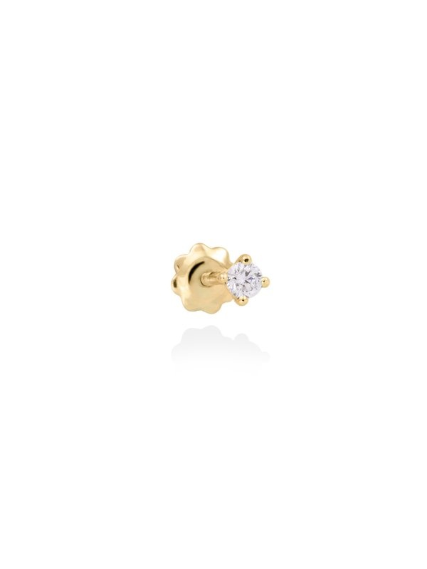 Joyería Kattalin - NOVEDADES en Piercings - Joyería - Piercing de Oro 18Kt con flor de diamantes Joyería Kattalin - NOVEDADES en Piercings - Joyería - Piercing de Oro 18Kt con flor de diamantes