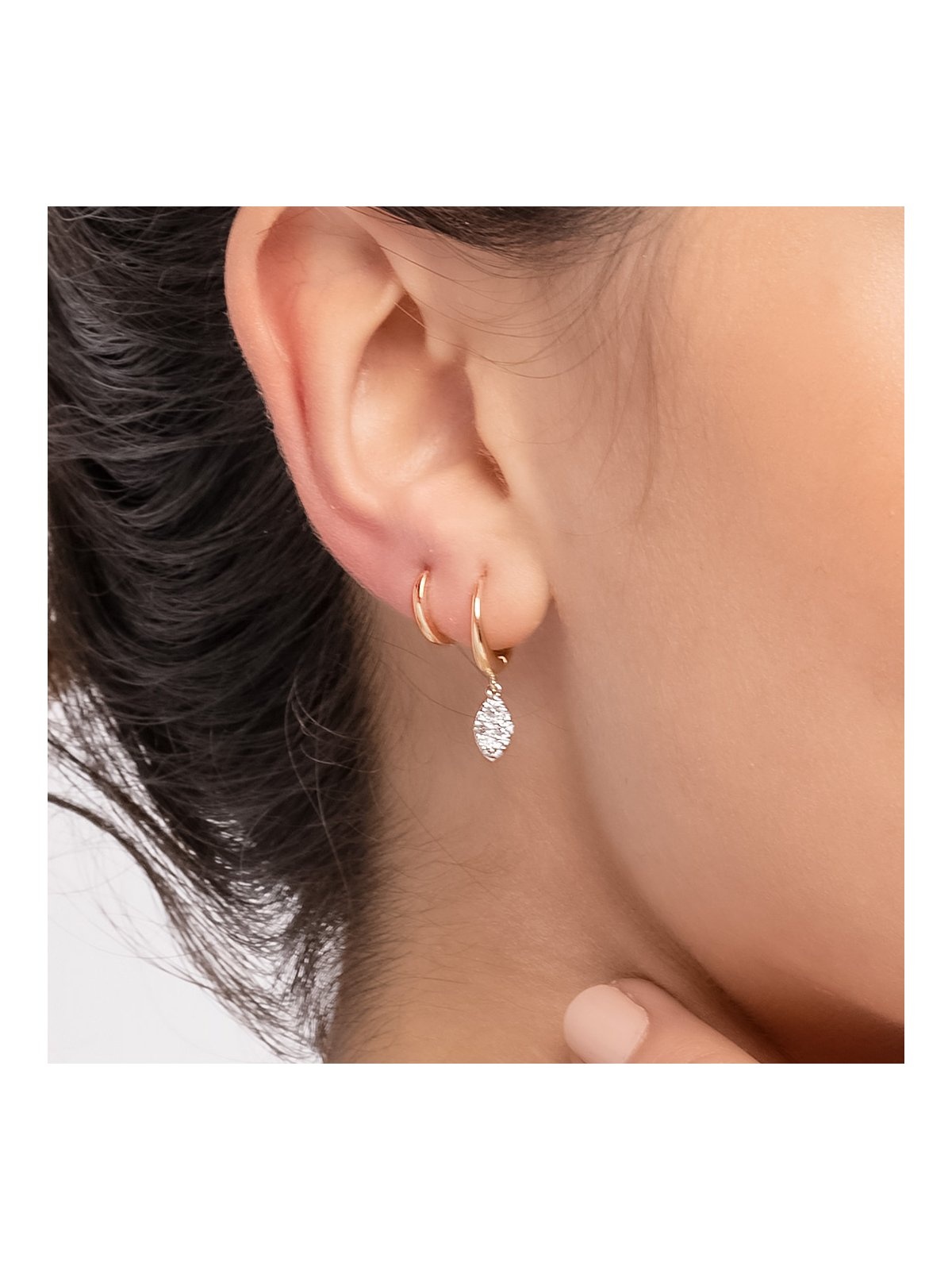 Joyera Kattalin - Joyera - Piercings - Piercing de Oro 18Kt aro mediano - Foto 3