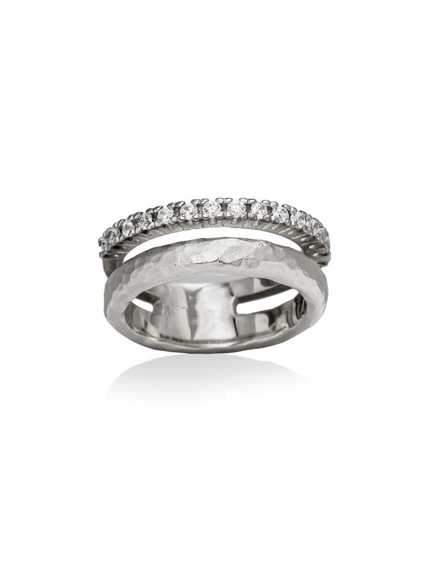 Joyería Kattalin - NOVEDADES en Anillos - Joyería - Anillo FINE Blanco en plata Joyería Kattalin - NOVEDADES en Anillos - Joyería - Anillo FINE Blanco en plata