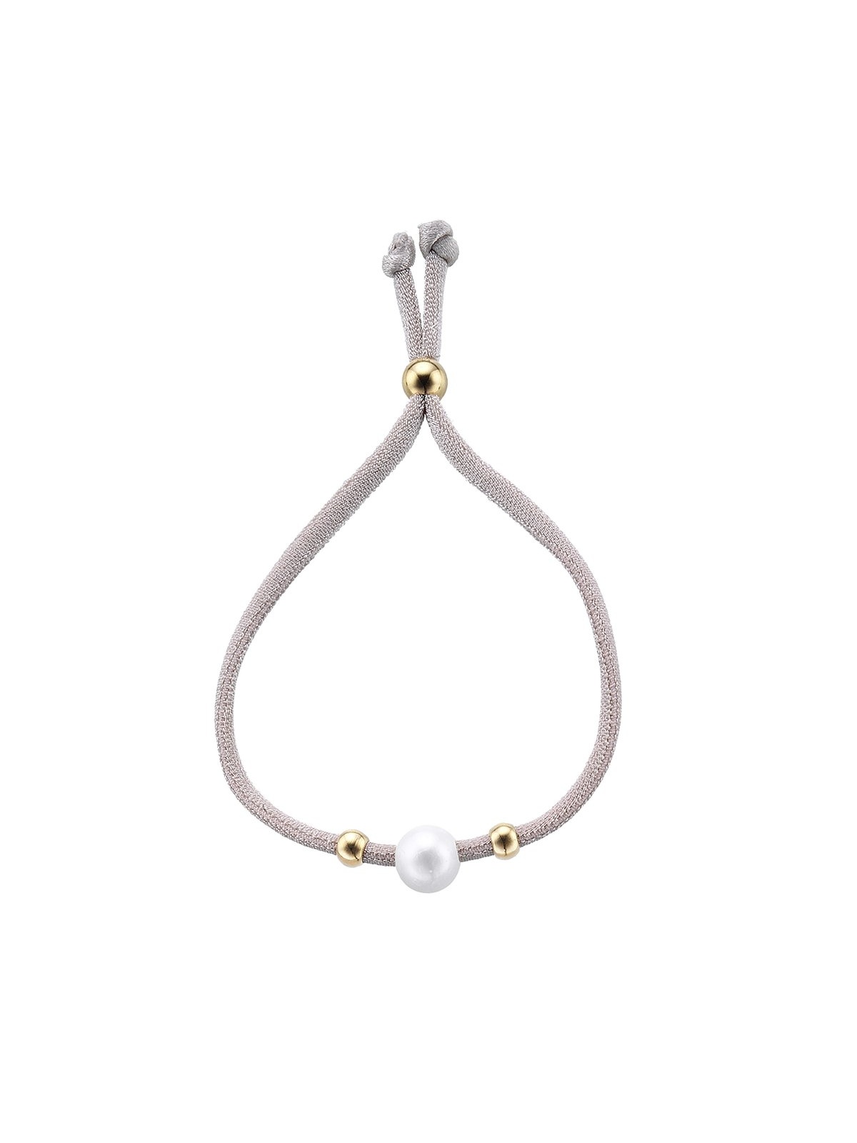 Joyera Kattalin - Joyera - Pulseras - Pulsera elstica con perla blanca. - Foto 1