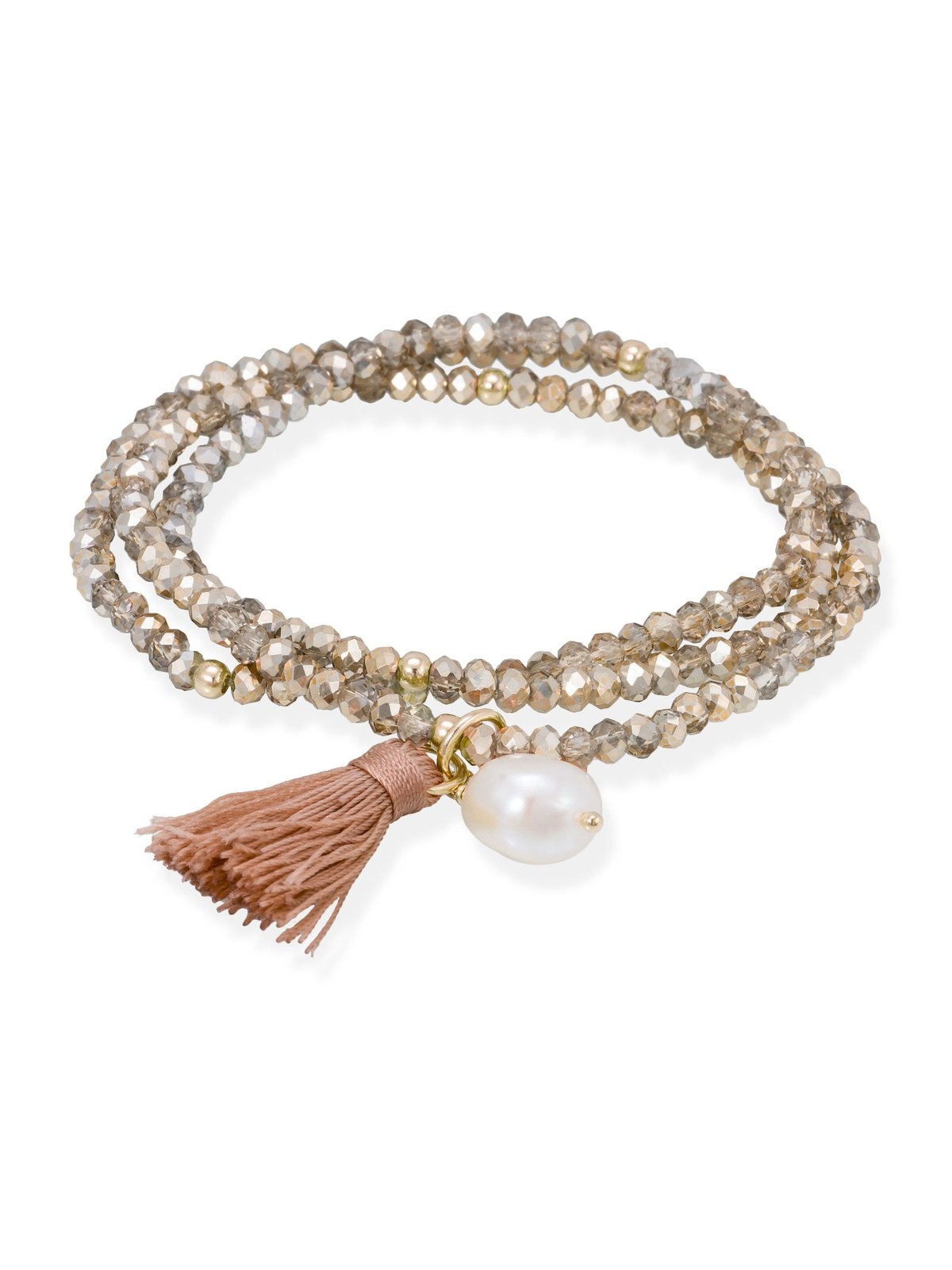 Joyera Kattalin - Joyera - Pulseras - Pulsera ZEN Dorado en plata rosa - Foto 1