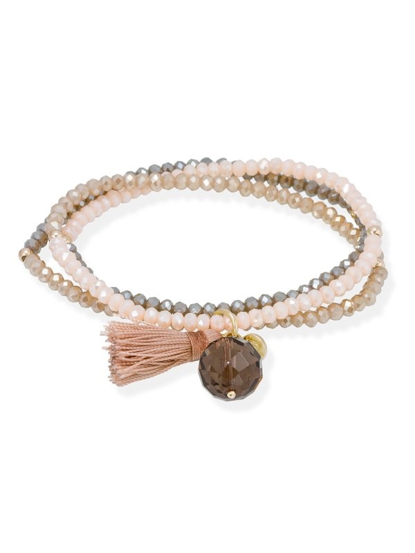 Joyería Kattalin - NOVEDADES en Pulseras - Joyería - Pulsera ZEN Marrón en plata rosa Joyería Kattalin - NOVEDADES en Pulseras - Joyería - Pulsera ZEN Marrón en plata rosa