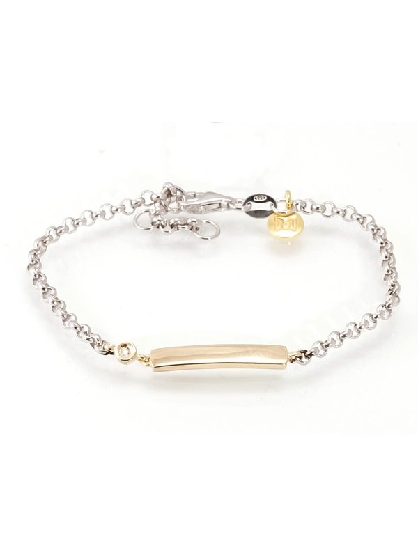 Joyería Kattalin - NOVEDADES en Pulseras - Joyería - Pulsera GIFT en plata dorada Joyería Kattalin - NOVEDADES en Pulseras - Joyería - Pulsera GIFT en plata dorada