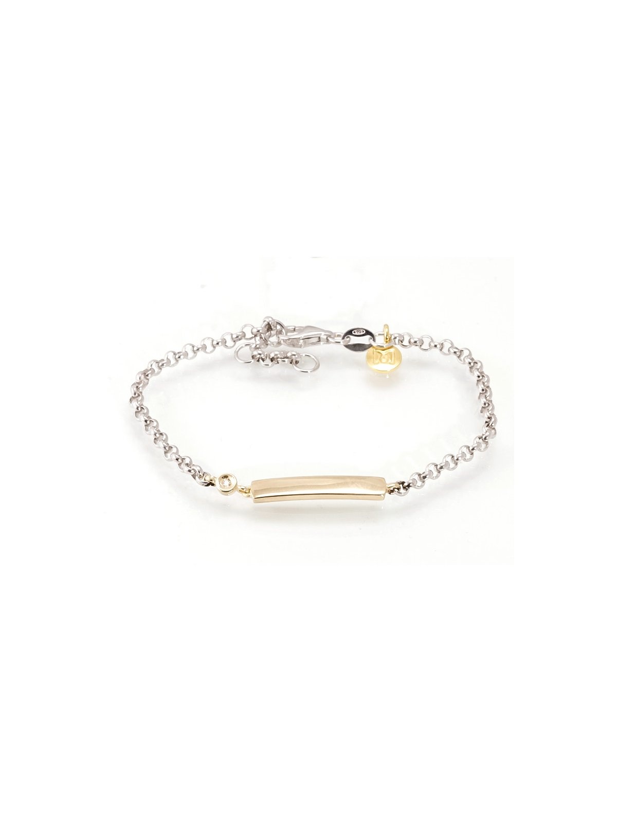 Joyera Kattalin - Joyera - Pulseras - Pulsera GIFT en plata dorada - Foto 1