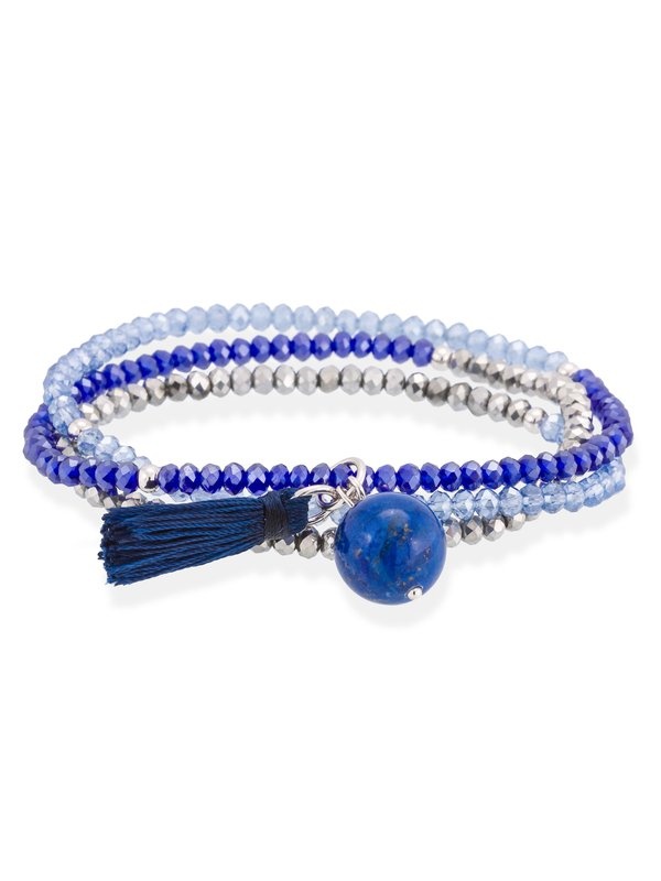Joyería Kattalin - NOVEDADES en Pulseras - Joyería - Pulsera ZEN Azul en plata Joyería Kattalin - NOVEDADES en Pulseras - Joyería - Pulsera ZEN Azul en plata