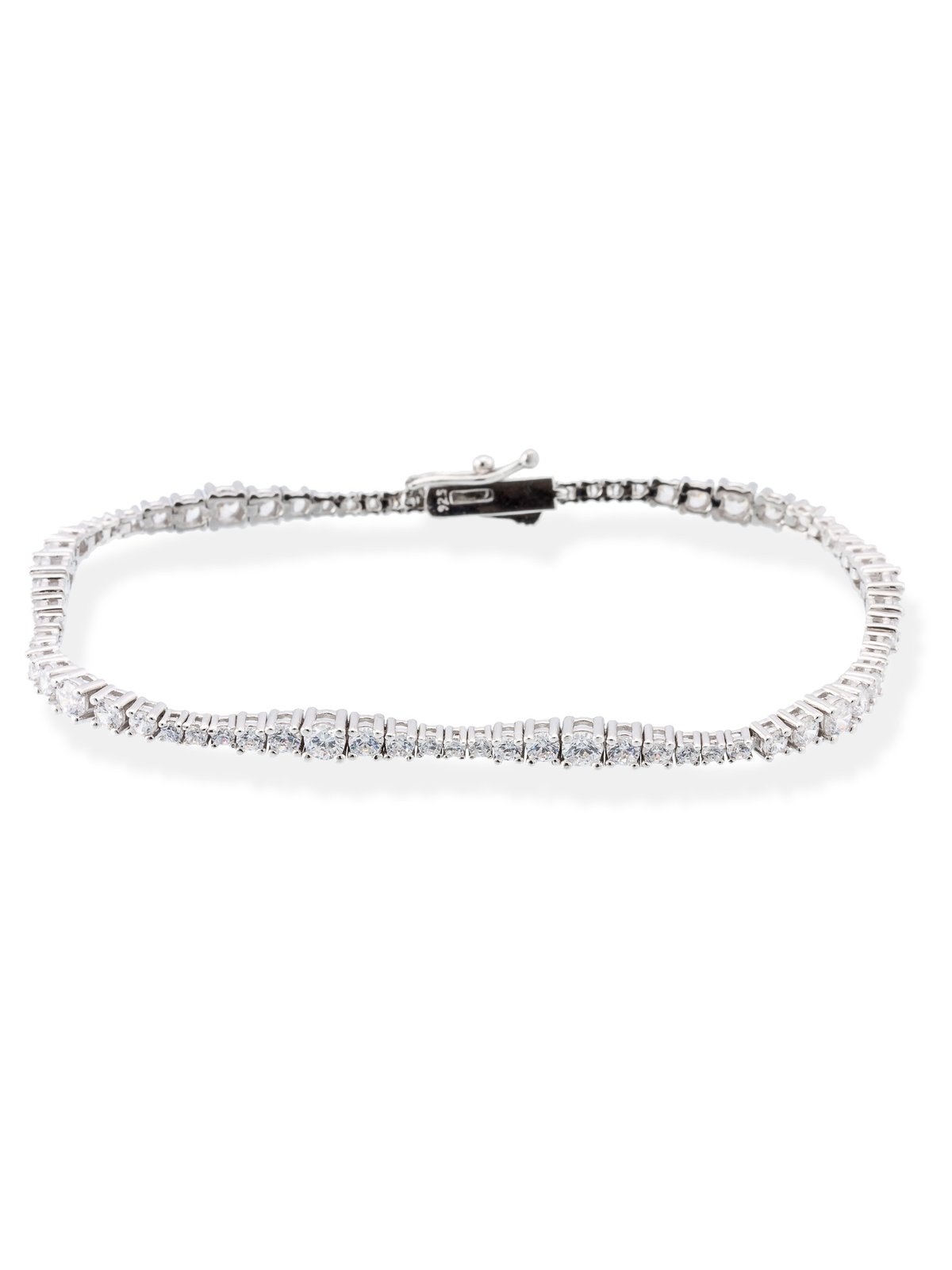 Joyera Kattalin - Joyera - Pulseras - Pulsera de plata riviere serpiente - Foto 1