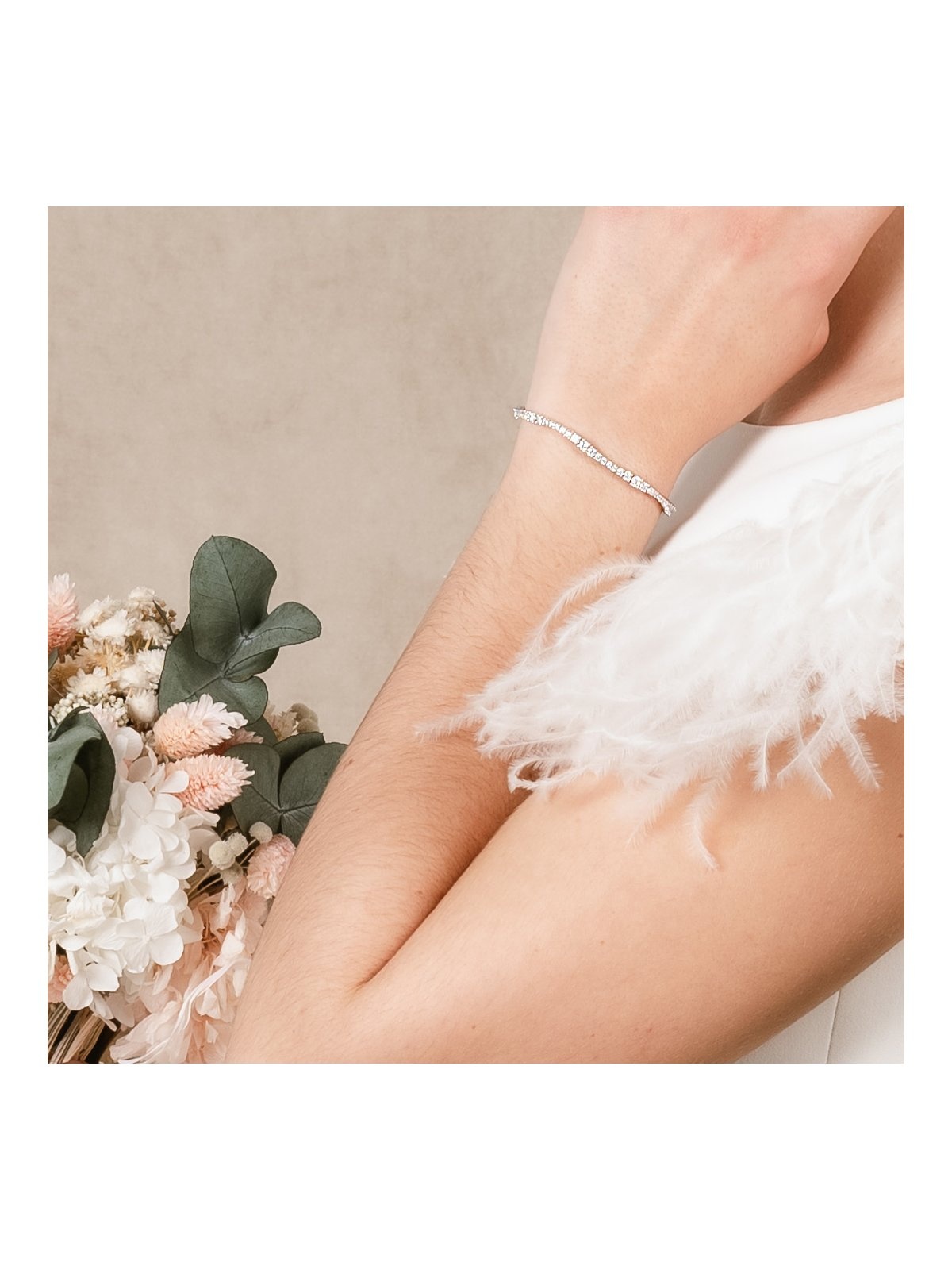 Joyera Kattalin - Joyera - Pulseras - Pulsera de plata riviere serpiente - Foto 3