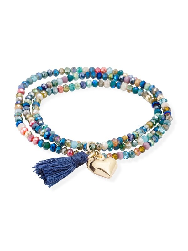 Joyería Kattalin - NOVEDADES en Pulseras - Joyería - Pulsera ZEN Azul en plata rosa Joyería Kattalin - NOVEDADES en Pulseras - Joyería - Pulsera ZEN Azul en plata rosa