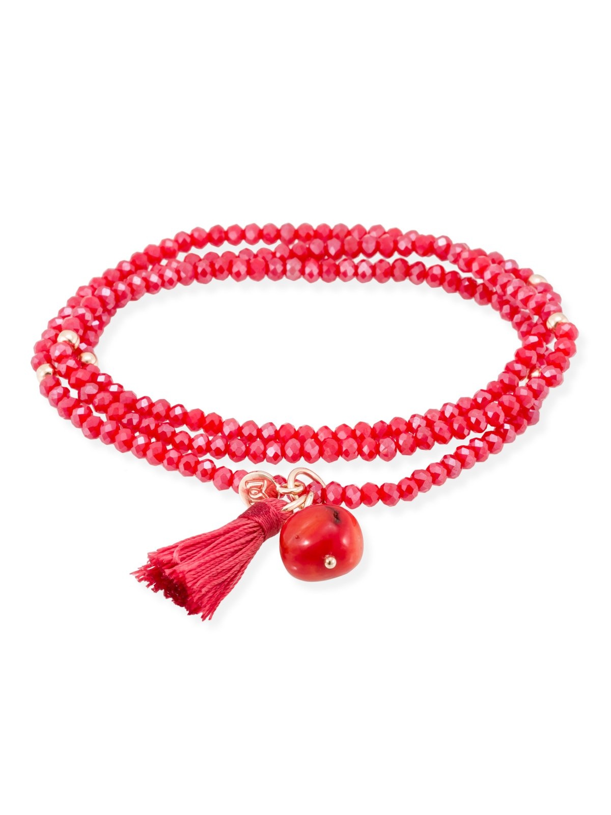 Joyera Kattalin - Joyera - Pulseras - Pulsera ZEN Coral en plata rosa - Foto 1