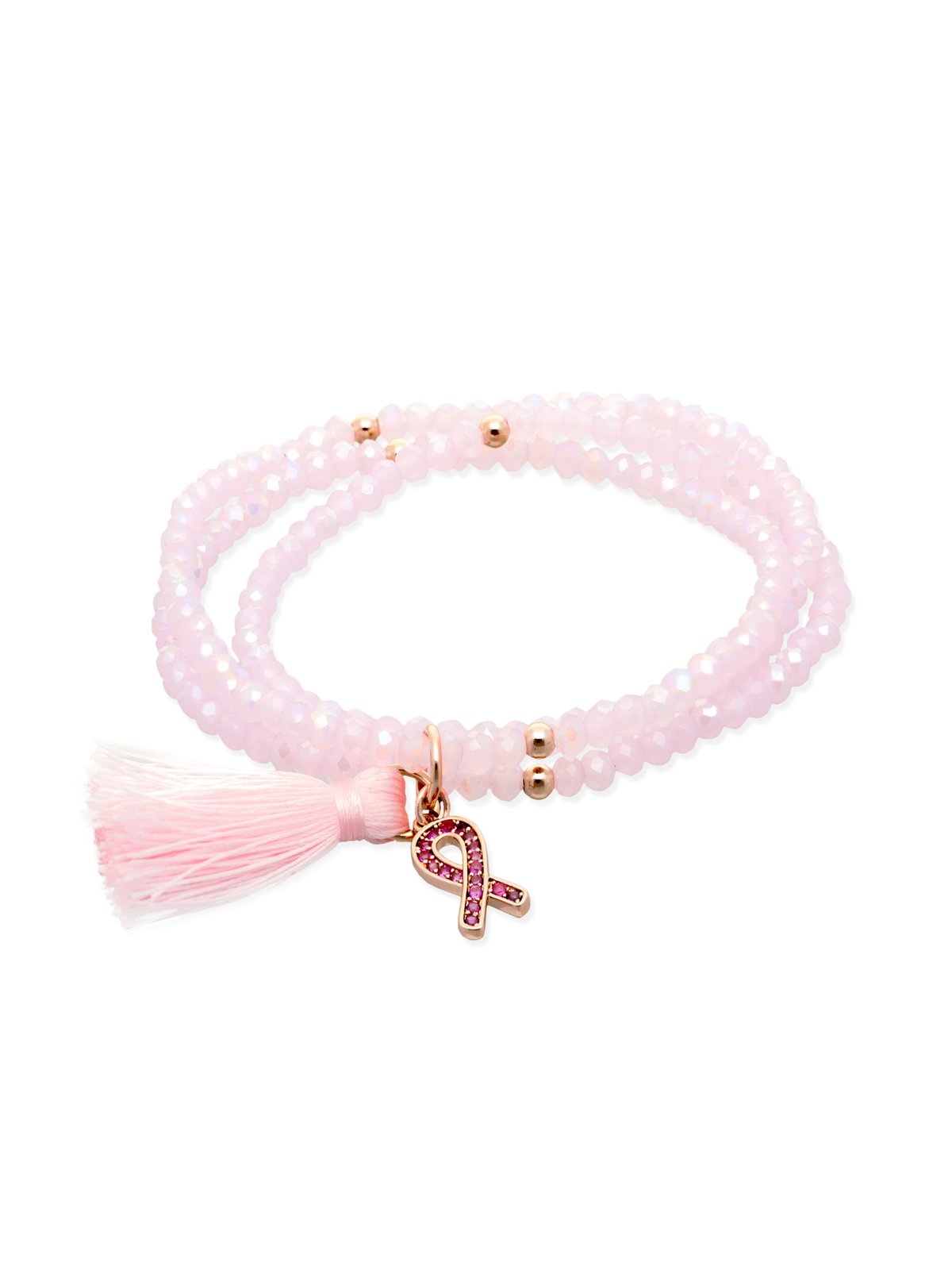 Joyera Kattalin - Joyera - Pulseras - Pulsera ZEN Rosa en plata rosa - Foto 1