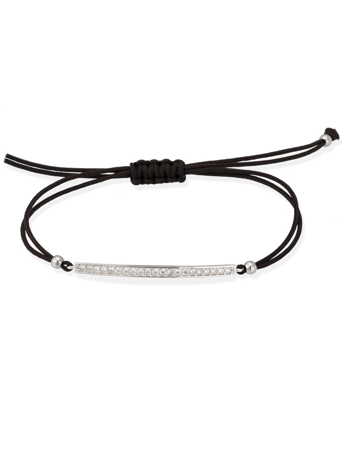 Joyera Kattalin - Joyera - Pulseras - Pulsera SUITE blanco en plata - Foto 1