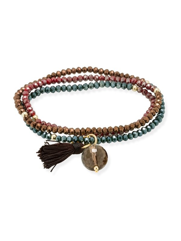 Joyería Kattalin - NOVEDADES en Pulseras - Joyería - Pulsera ZEN multicolor en plata dorada Joyería Kattalin - NOVEDADES en Pulseras - Joyería - Pulsera ZEN multicolor en plata dorada
