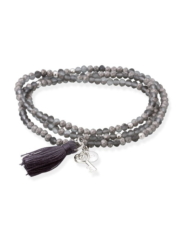 Joyería Kattalin - NOVEDADES en Pulseras - Joyería - Pulsera ZEN GRAFITO con llave Joyería Kattalin - NOVEDADES en Pulseras - Joyería - Pulsera ZEN GRAFITO con llave