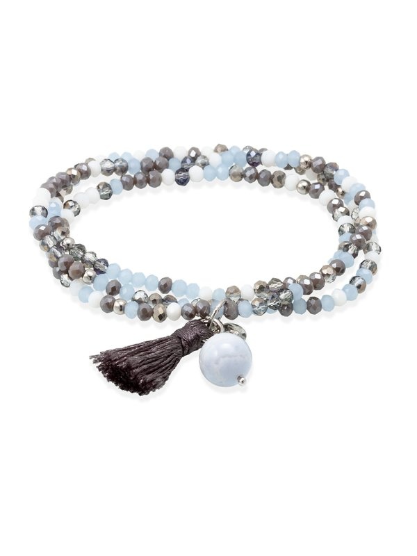 Joyería Kattalin - NOVEDADES en Pulseras - Joyería - Pulsera ZEN HIELO con piedra natural Joyería Kattalin - NOVEDADES en Pulseras - Joyería - Pulsera ZEN HIELO con piedra natural